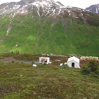 Aben's 2018 Forrest Kerr Project Core Shack