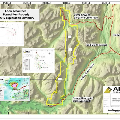 2017 Forrest Kerr, BC Soil & Drilling Map