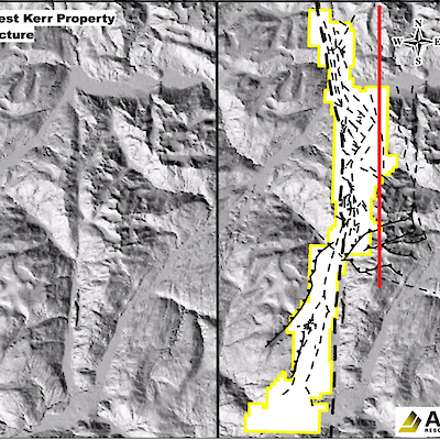 Forrest Kerr Project, BC, Structures Map